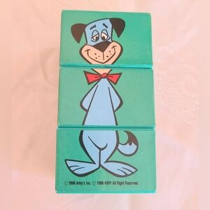 1996 Arby's Kids Meal Vintage Puzzle Toy Huckleberry Hound /Hanna Barbera/Green